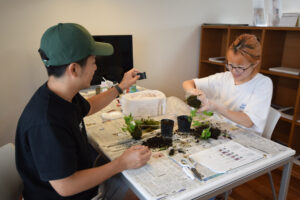 ［アルス倶楽部］苔玉づくり体験教室を開催しました